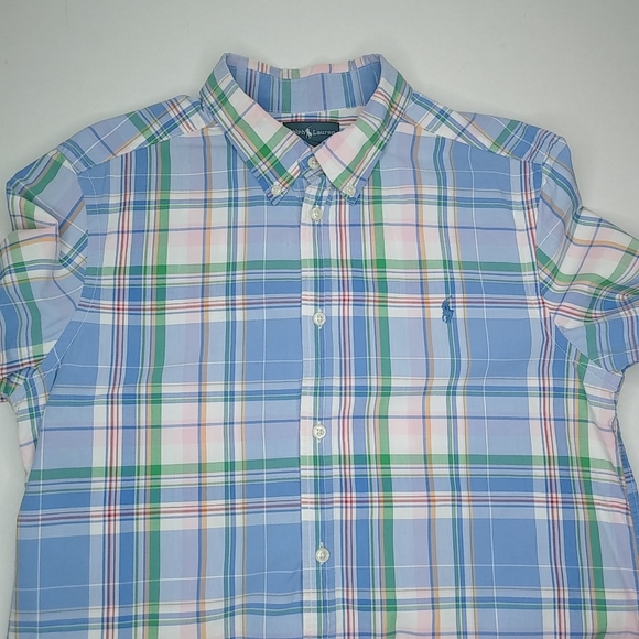 Ralph Lauren Multi-Colored (Boys) Button Down Shirt - Picture 3 of 6